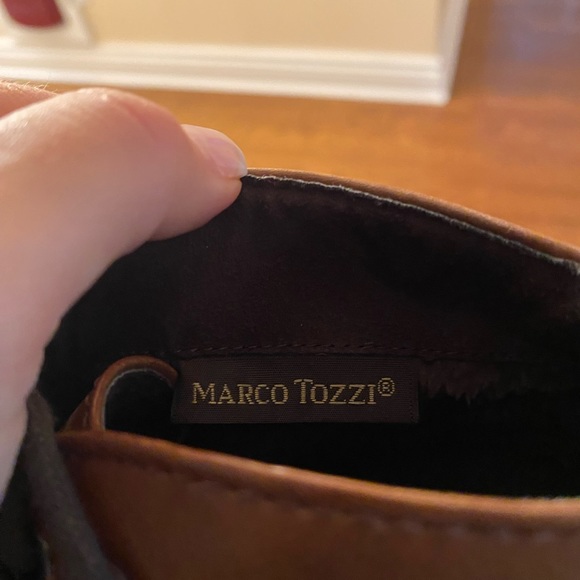 Italian leather ankle boots, worn just once, size 6 - Picture 3 of 5